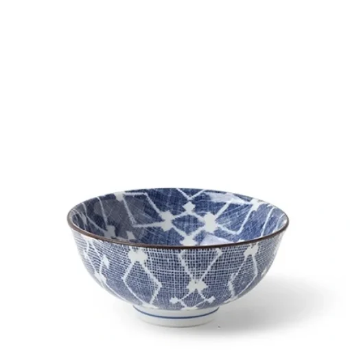 Aizome Hishi 4.5" Rice Bowl