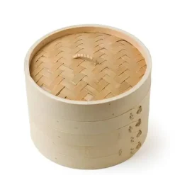 Bamboo Steamer Set 8"
