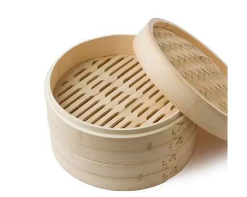 Bamboo Steamer Set 10"