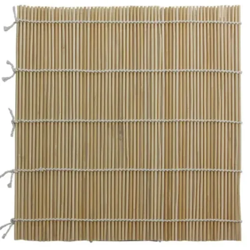 Bamboo Sushi Rolling Mat - 9.5" At Miya