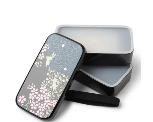 Bento Sakura Rabbit Black