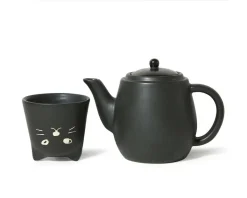Black Cat Tea Set