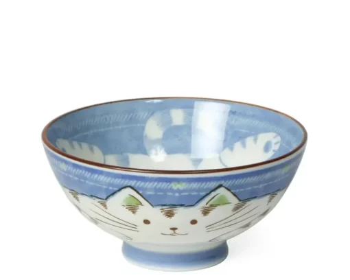 Blue Cat Rice Bowl