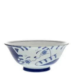 Blue Cats 7.5" Bowl