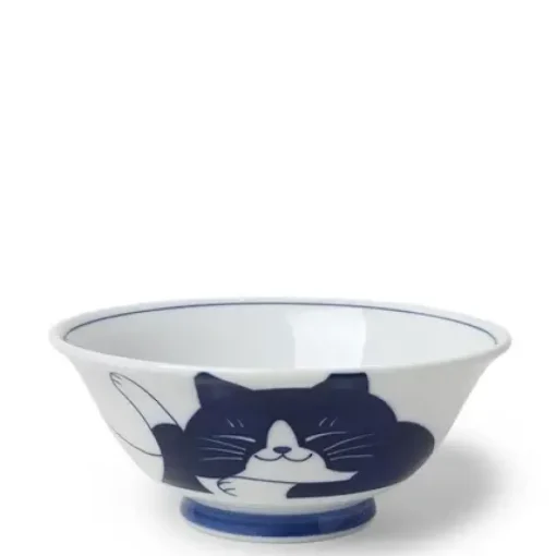 Blue Cats 7.5" Bowl