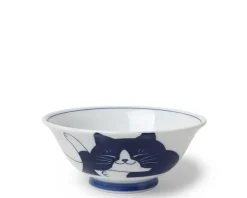 Blue Cats 7.5" Bowl