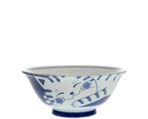 Blue Cats 7.5" Bowl