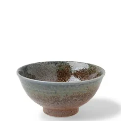Blue Sand Crackle Bowl 6-1/4"