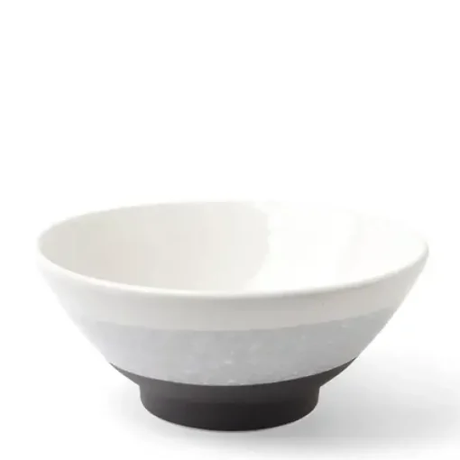 Bowl Gradient Black & White 7-1/2"