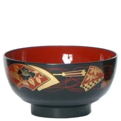 Bowl Soup 4.5" Black Fans