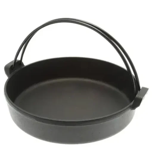 Cast Iron Sukiyaki Pan With Handle