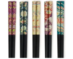 Chopsticks Kimono Print