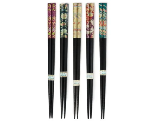 Chopsticks Kimono Print
