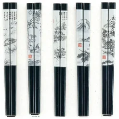 Chopsticks Scroll Art