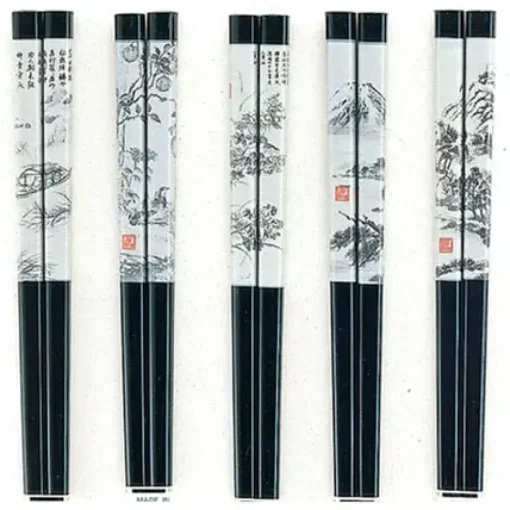 Chopsticks Scroll Art