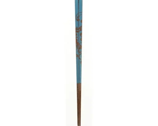 Chopsticks Wood Bali Floral Wave