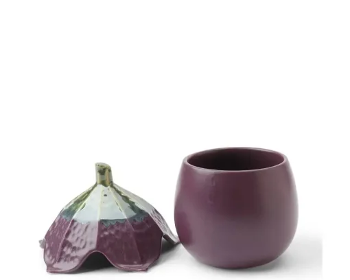 Container Eggplant W/ Lid
