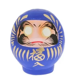 Daruma Blue Achievement 3-3/4"