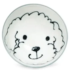 Dog Days 4.5" Rice Bowl - Poodle