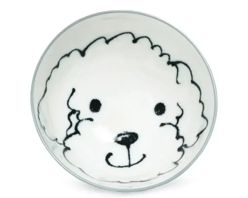 Dog Days 4.5" Rice Bowl - Poodle