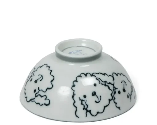 Dog Days 4.5" Rice Bowl - Poodle
