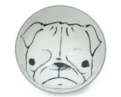 Dog Days 4.5" Rice Bowl - Pug
