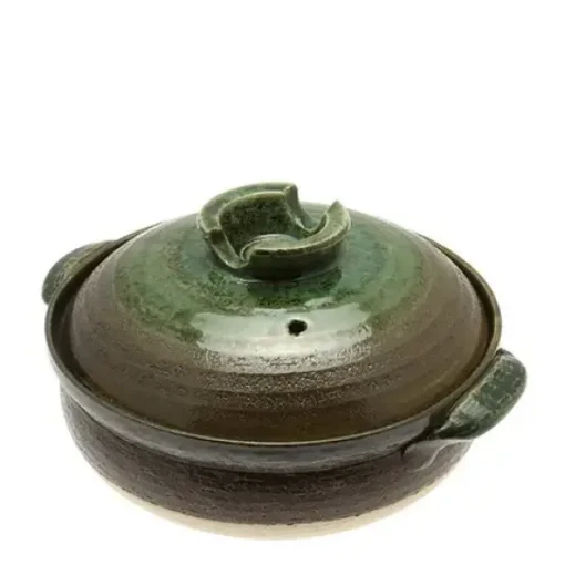 Donabe Casserole Earth Green 8-Go