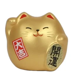 Feng Shui Cat 2.25" - Gold
