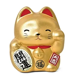 Feng Shui Fortune Cat Bank - Gold