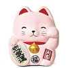 Feng Shui Fortune Cat Bank - Pink