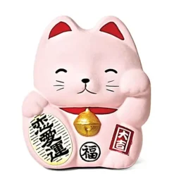 Feng Shui Fortune Cat Bank - Pink