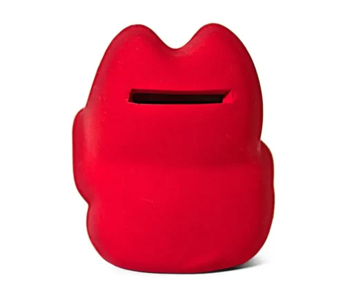 Feng Shui Fortune Cat Bank - Red