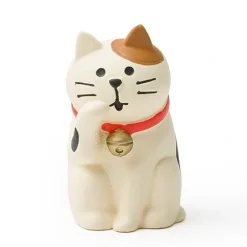 Figurine White Cat