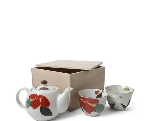 Floral Fall Tea Set