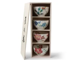Floral Summer Rice Bowl Set