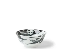 Flying Dragon 5.75" Bowl Gray