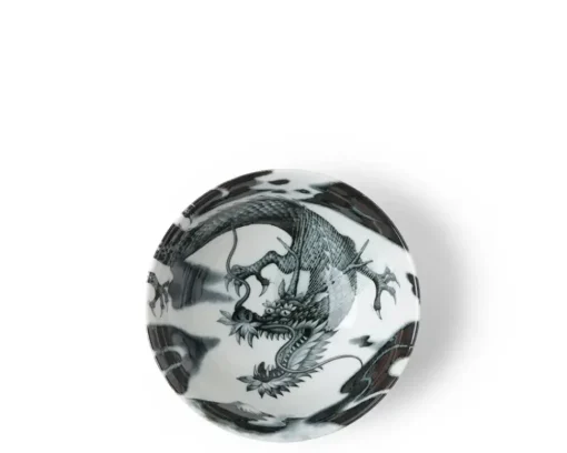 Flying Dragon 5.75" Bowl Gray