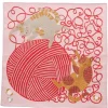 Furoshiki Cats & Yarn 19"