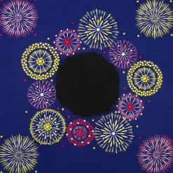 Furoshiki Fireworks 20" Sq.
