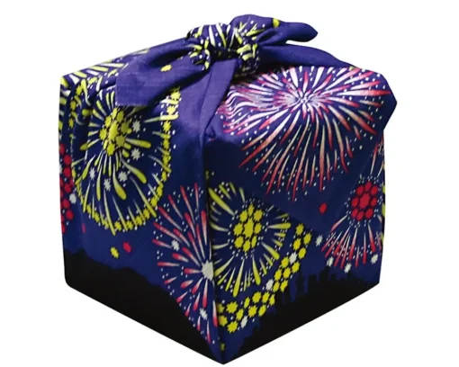 Furoshiki Fireworks 20" Sq.