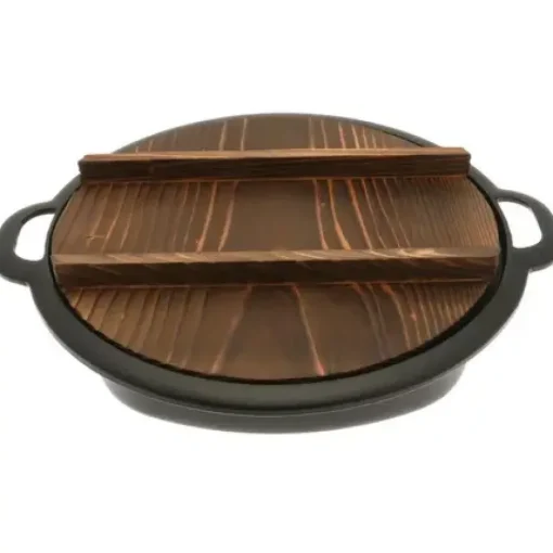 Gyoza Pan Cast Iron With Lid