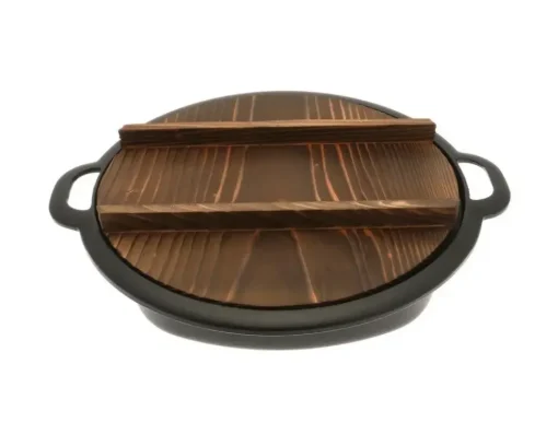Gyoza Pan Cast Iron With Lid