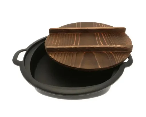 Gyoza Pan Cast Iron With Lid