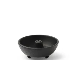Incense Holder Black Center Cone