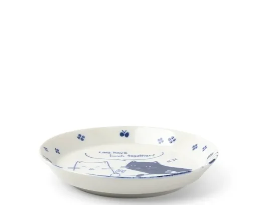 Lunch Date Cats 5-1/2" Plate
