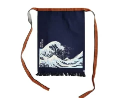 Maekake Canvas Apron - Great Wave