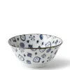 Maneki Neko Blue 5.75" Bowl