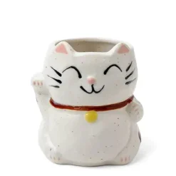 Mug Cat White With Spots