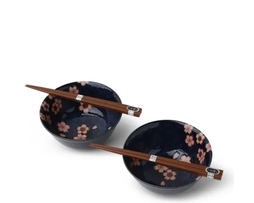 Namako Pink Sakura 5.75" Bowl Set/2