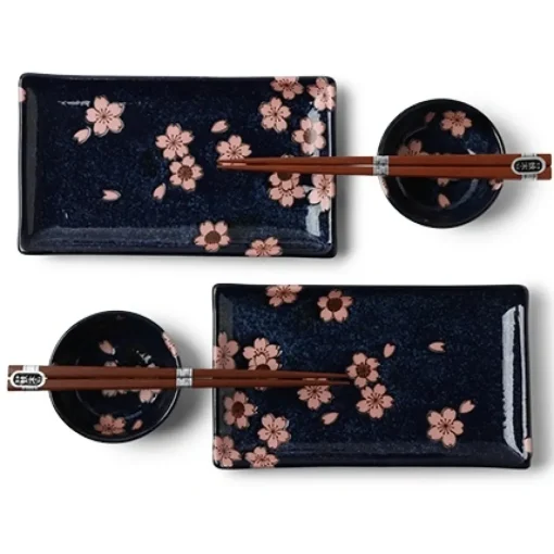 Namako Pink Sakura Sushi For Two Set
